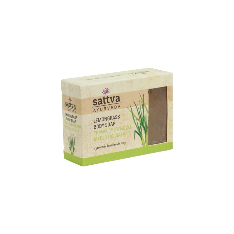 Soap with lemongrass Lemongrass, Sattva Ayurveda, 125g