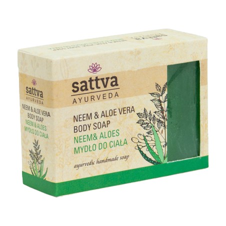 Saippua Neem & Aloe Vera, Sattva Ayurveda, 125g