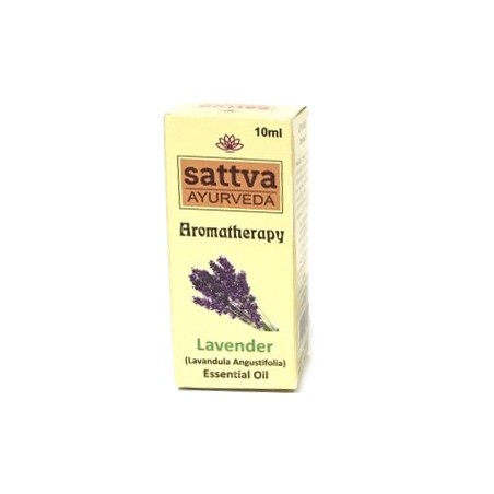 Laventelin eteerinen öljy Lavender, Sattva Ayurveda, 10ml