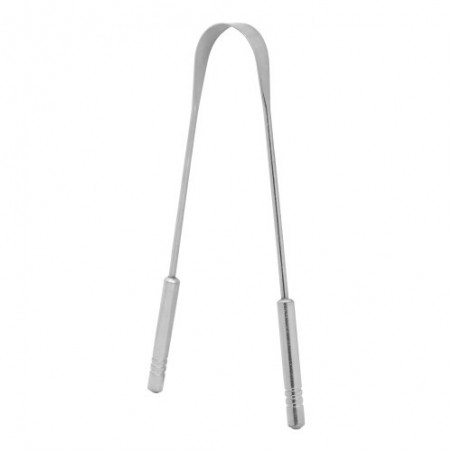 Stainless steel tongue scraper Apeiron