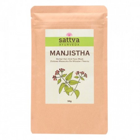 Manjistha powder, Sattva Ayurveda, 50g