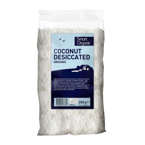 Kokoso drožlės, džiovintos, Smart Organic, 200g