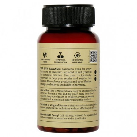 Maisto papildas Triphala, Jiva Ayurveda, 120 tablečių