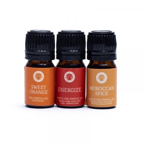 Essential Oils Aromatherapy Kit Citrus Blast, Song of India