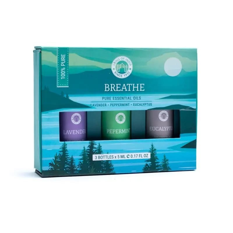 Eterinių aliejų Aromaterapinis rinkinys Breathe, Song of India