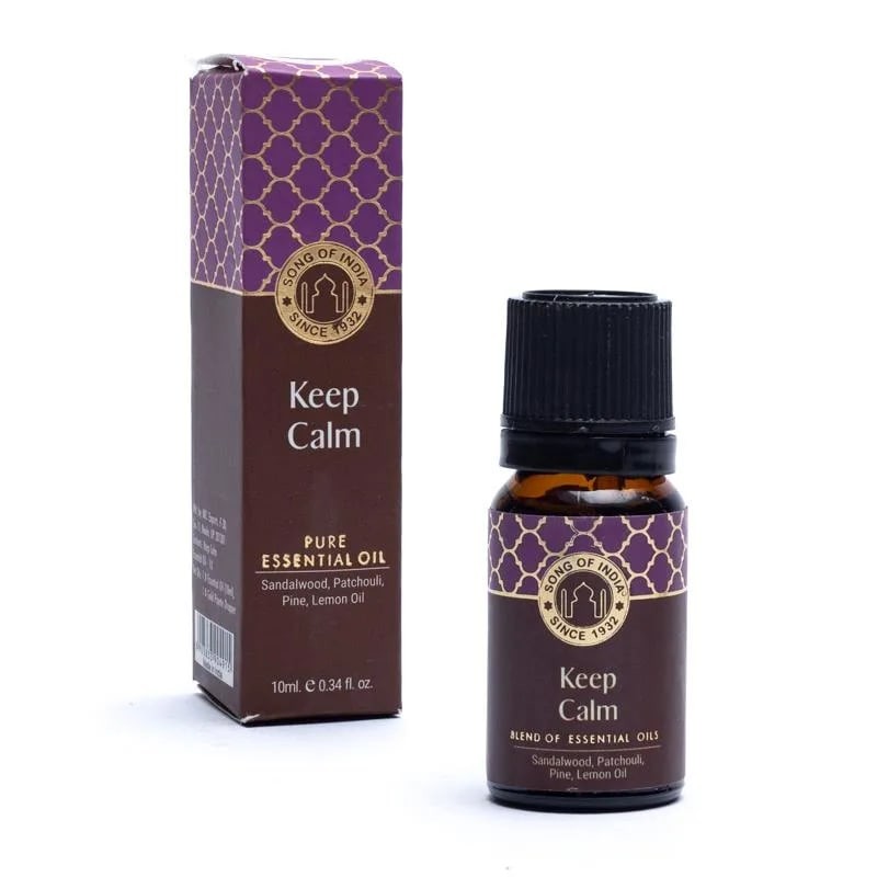 Eterinių aliejų mišinys Keep Calm, Song of India, 10ml