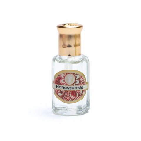 Honeysuckle Ayurveda Oil Perfume, Song of India, 10ml