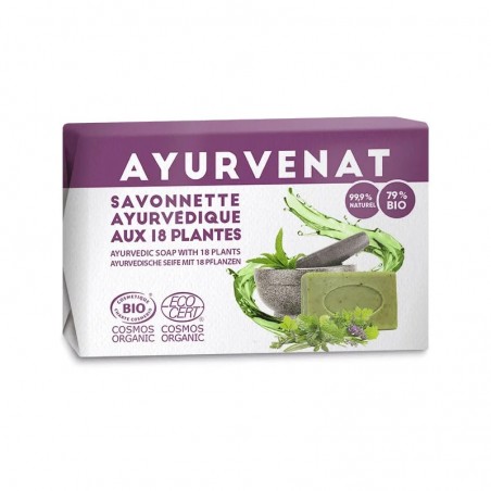 Ayurvedinen saippua 18 yrtillä Bio, Ayurvenat, 100g