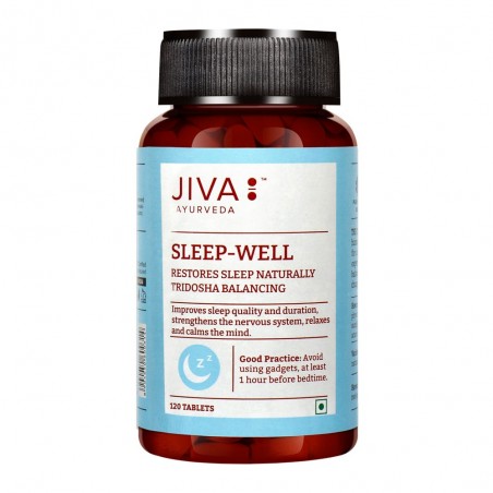 Пищевая добавка Sleep-Well, Jiva Ayurveda, 120 таблеток