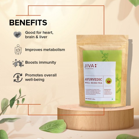 Ayurvedic tea Well-Being, Jiva Ayurveda, 150g