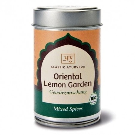 Смесь специй Oriental Lemon Garden, органическая, Классическая Аюрведа, 50 г