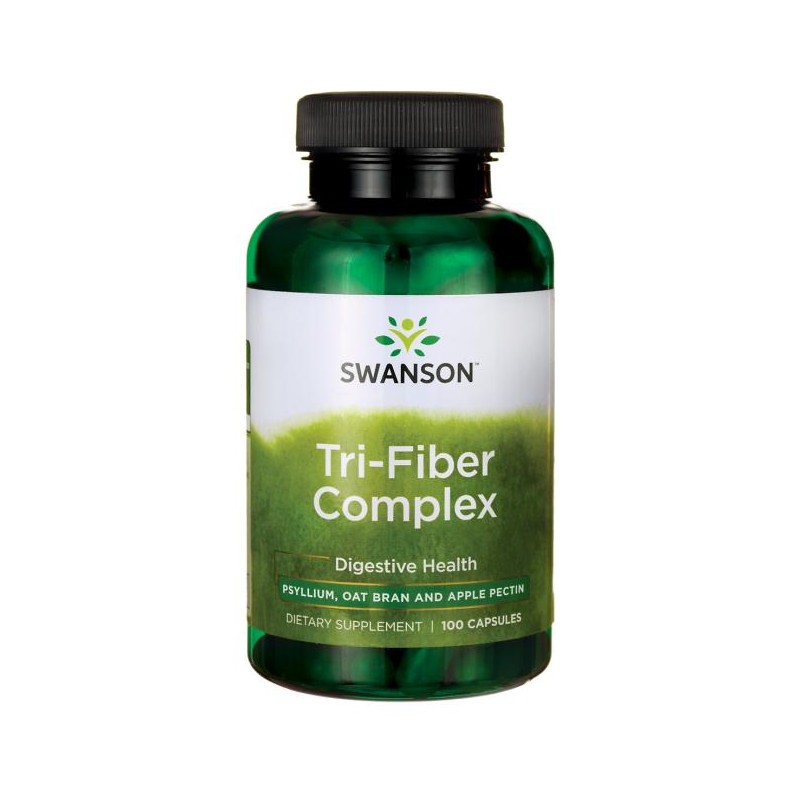 Dietary fiber Tri-Fiber Complex, Swanson, 750mg, 100 capsules