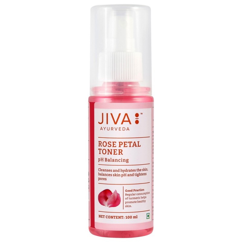 Rose petal tonic Rose Petal Water, Jiva Ayurveda, 100ml