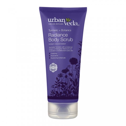 Spindesį suteikiantis kūno prausiklis sausai odai, Urban Veda, 200 ml