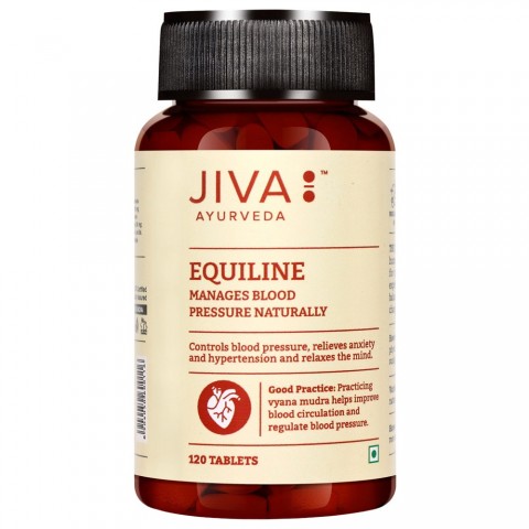 Пищевая добавка Equiline, Jiva Ayurveda, 120 таблеток