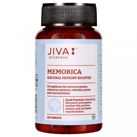 Пищевая добавка Memorica, Jiva Ayurveda, 120 таблеток