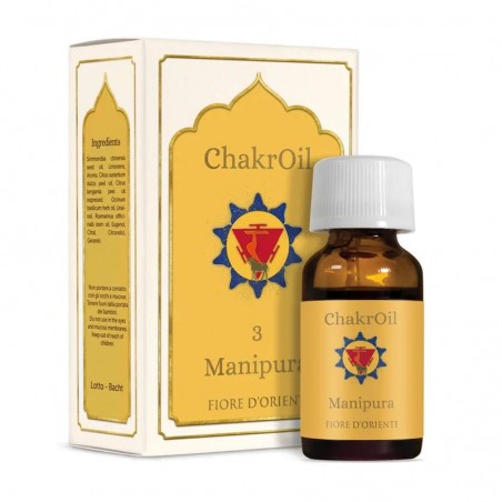 Eterinis aliejus Chakra 3 Manipura, Fiore D'Oriente, 10 ml