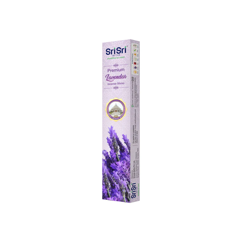 Smilkalų lazdelės Lavender, Sri Sri Tattva, 20g