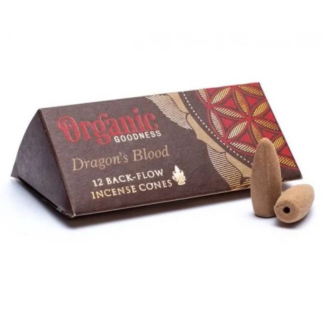 Конусы обратного потока Dragon's Blood, Organic Goodness, 12 шт.