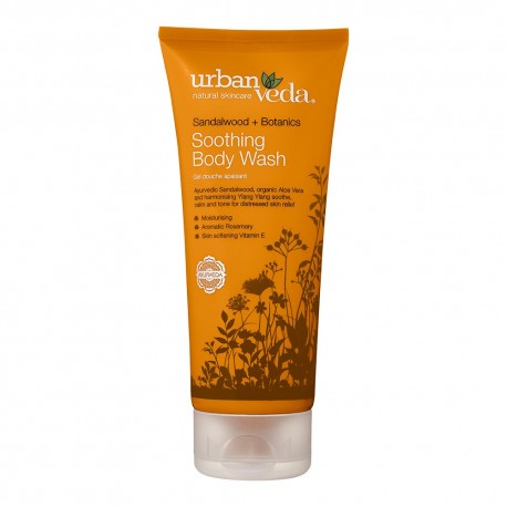 Soothing body wash for sensitive skin, Urban Veda, 200 ml