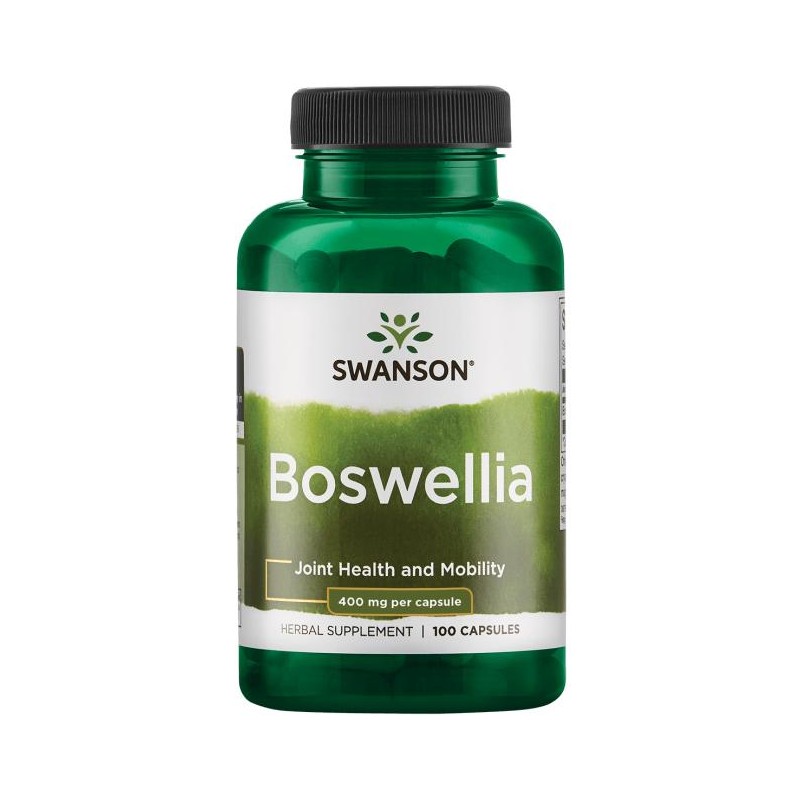 Порошок босвеллии Boswellia, Swanson, 400 мкг, 100 капсул