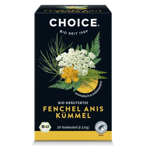 Pankolių, anyžių ir kmynų arbata, Choice Yogi Tea, 20 pakelių