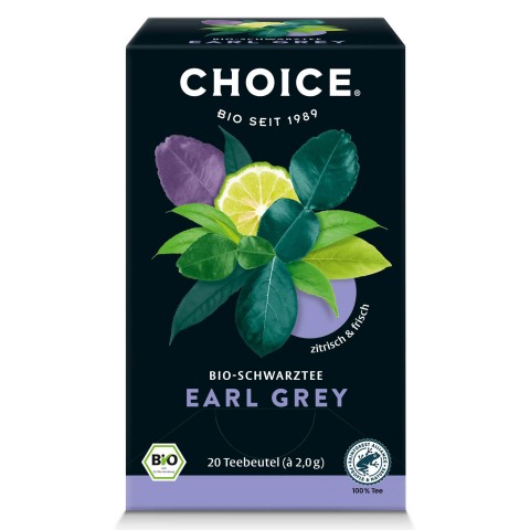 Juodoji arbata Earl Grey, Choice Yogi Tea, 20 pakelių