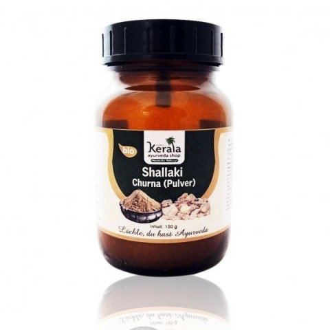 Pluoštinė bosvelija milteliais Shallaki Churna, Kerala Ayurveda, 100g