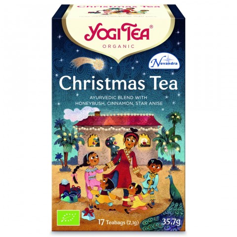 Prieskoninė arbata Christmas Tea, Yogi Tea, 17 pakelių