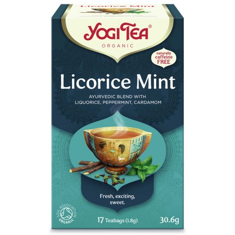 Spiced tea Licorice Mint, Yogi Tea, 17 packets