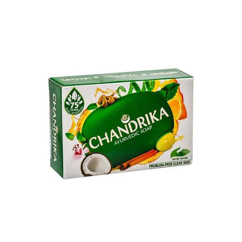 Ayurvedic herbal soap Chandrika, 75 g