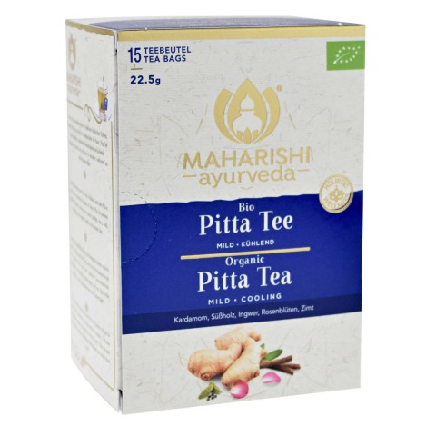 Vėsinanti arbata Pita došai, Maharishi Ayurveda, ekologiška, 15 pakelių