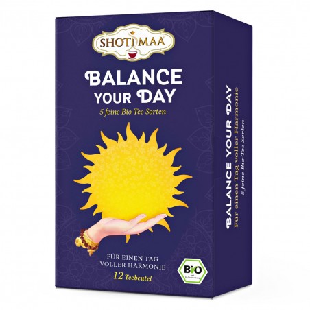 Чайный набор для ежедневного баланса Mix-Pack, Shoti Maa Tea, 12 пакетиков