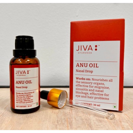 Масло для носа Anu Oil, Jiva Ayurveda, 30мл