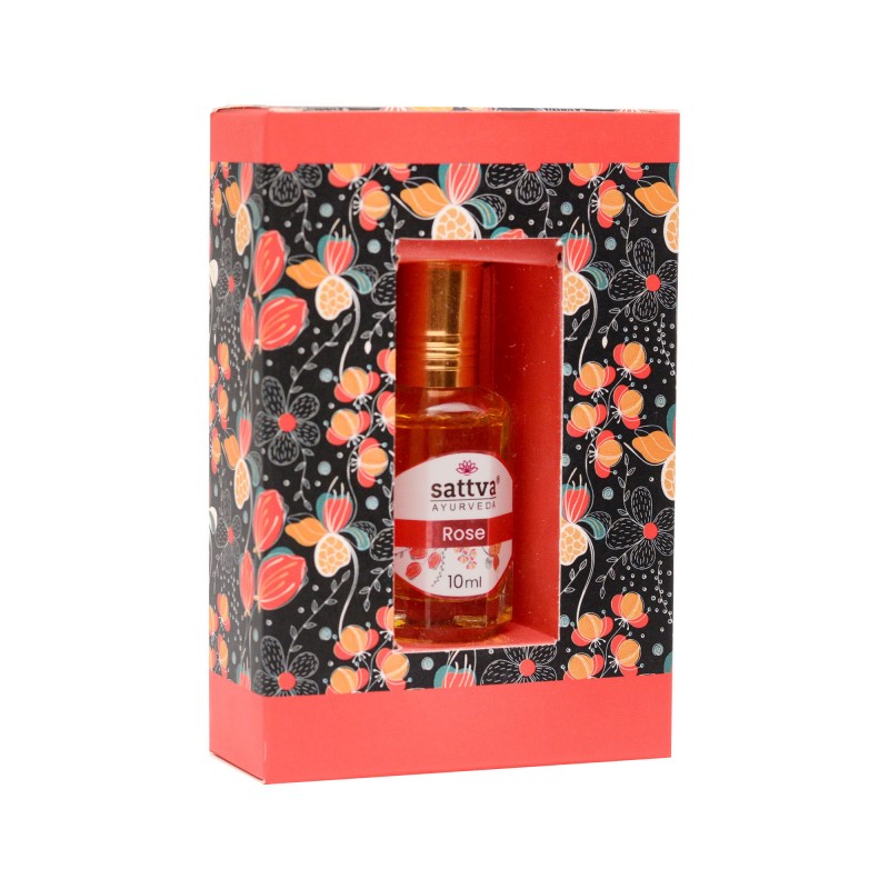 Ayurvedic oil perfume Rose, Sattva Ayurveda, 10ml