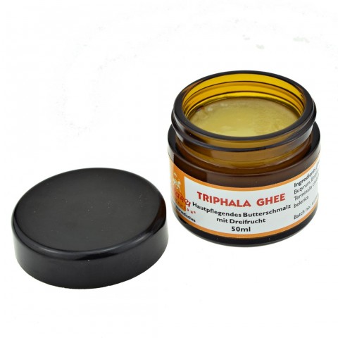 Масло для массажа стоп и глаз Triphala Ghee, Asshwamedh, 50 мл