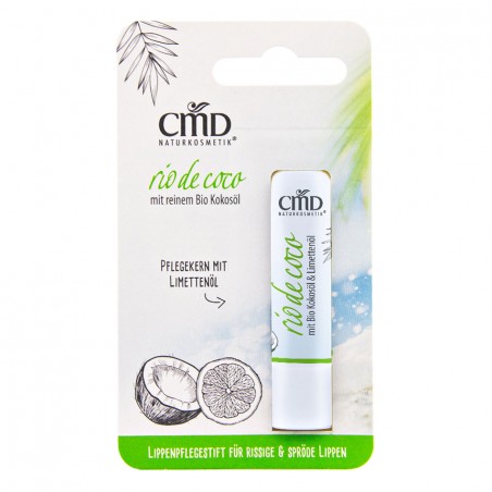 Lip balm with lime kernel Rio de Coco, CMD Naturkosmetik, 4.5 g