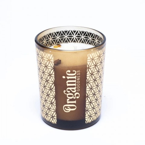 Kvepianti sojų vaško žvakė Frankincense & Myrrh, Organic Goodness