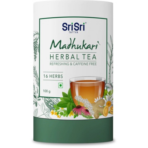 Ajurvedinė žolelių arbata Madhukari, Sri Sri Tattva, 100g