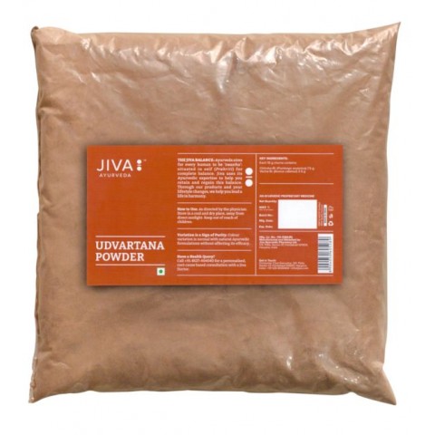 Kūno masažo ir šveitimo žolelių milteliai Udvartana, Jiva Ayurveda, 1kg