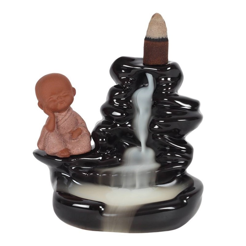 Backflow Waterfall Effect holder Buddha Near the Waterfall