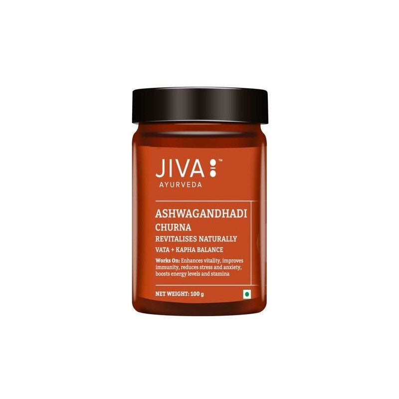 Ashwagandhadi Churna jauhe, Jiva Ayurveda, 100g