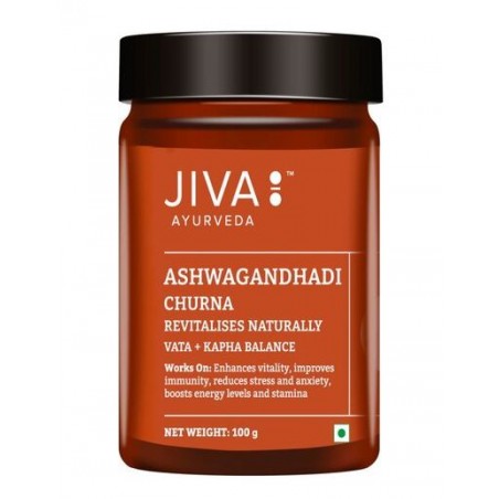 Ashwagandhadi Churna jauhe, Jiva Ayurveda, 100g