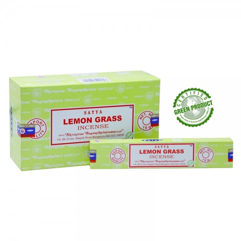 Incense sticks Lemon Grass, Satya, 15g