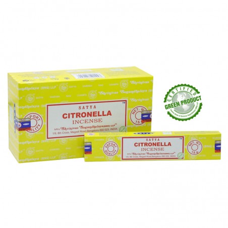 Ароматические палочки Citronella, Satya, 15г