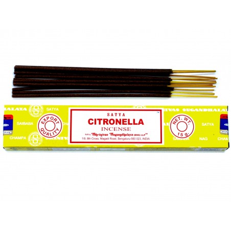 Ароматические палочки Citronella, Satya, 15г