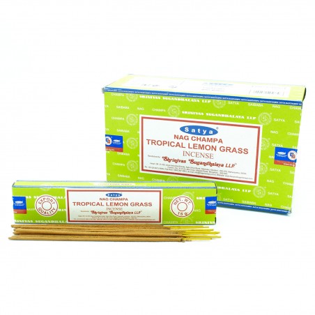 Ароматические палочки Tropical Lemongrass, Satya, 15г