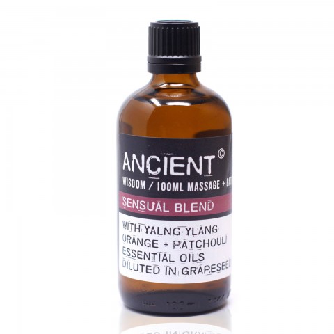 Sensual kylpy- ja hierontaöljy Sensual Blend, Ancient, 100 ml