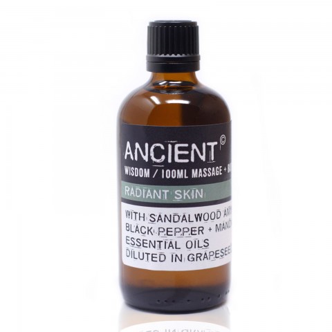 Säteilevän ihon hierontaöljy, Ancient, 100 ml