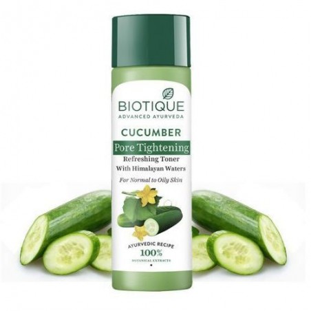 Тоник для лица для всех типов кожи Bio Cucumber, Biotique, 120мл